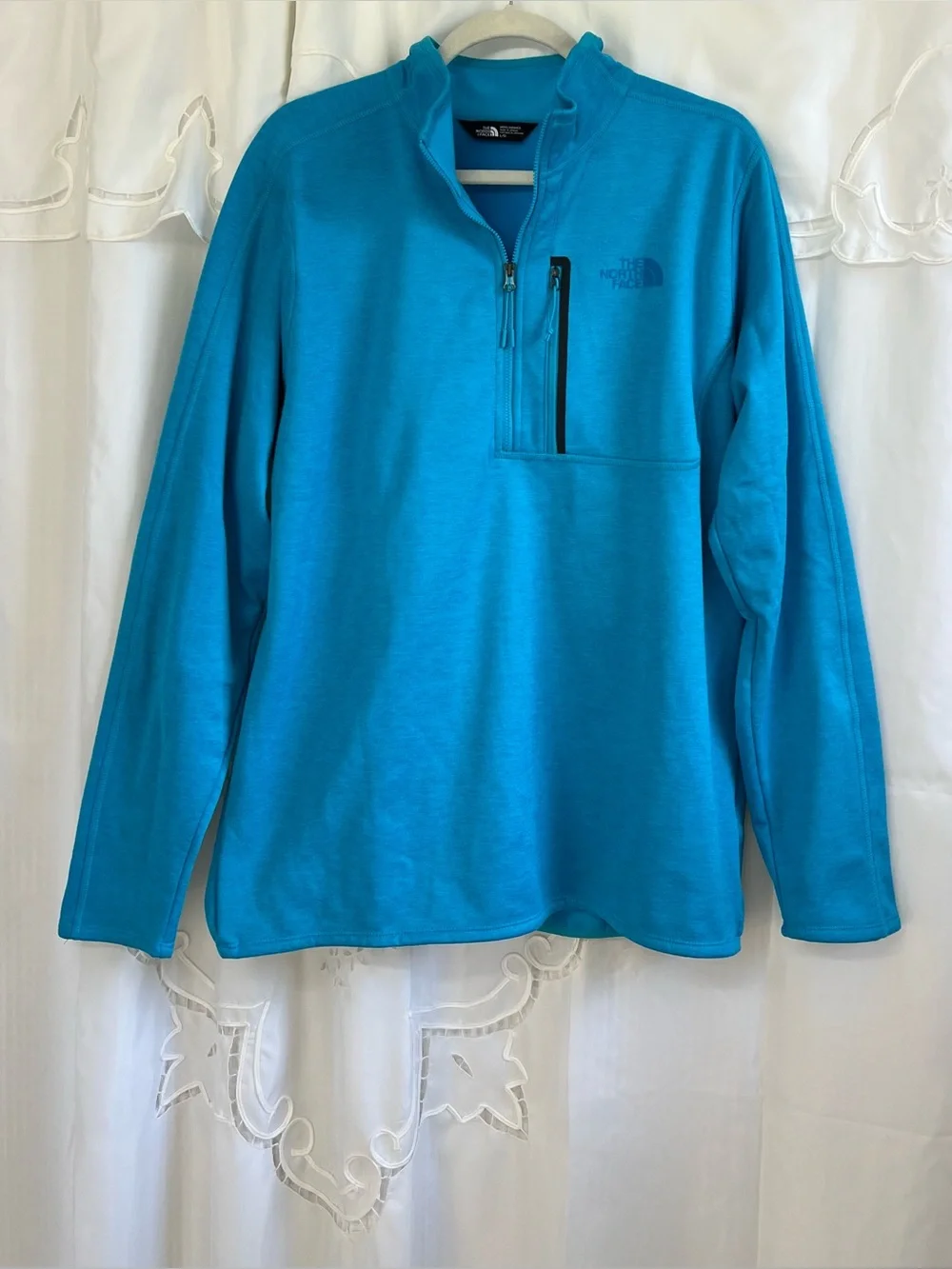 The North Face Canyonlands 1/2 Zip Fleece Pullover Men’s Large Blue
